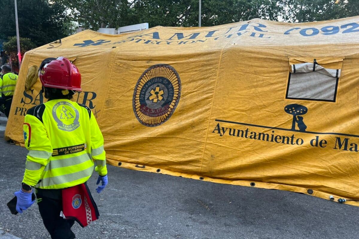 Un incendio obliga a evacuar varias plantas del Hospital Fundación Jiménez Díaz de Madrid