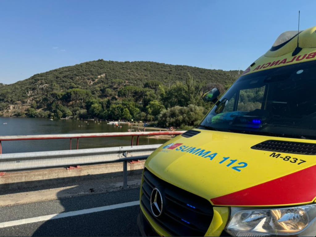 Muy grave un niño de 7 años tras sufrir un ahogamiento en un embalse en Madrid