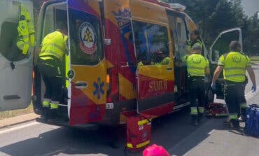 Muy grave un joven de 30 años tras ser atropellado por un taxi en Madrid