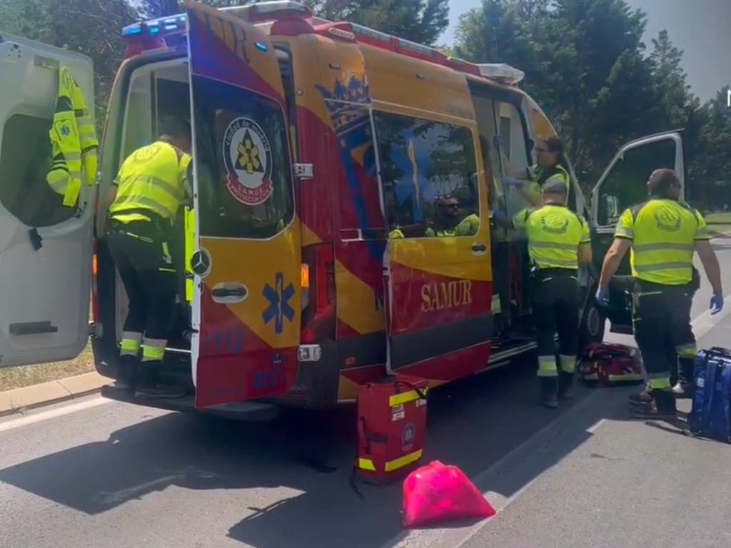 Muy grave un joven de 30 años tras ser atropellado por un taxi en Madrid
