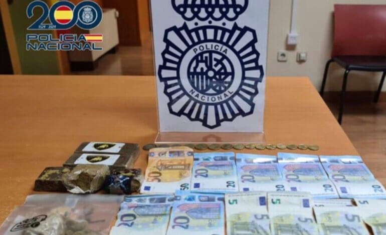 Detenidos dos menores en Guadalajara por un delito de tráfico de drogas