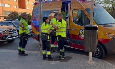 En estado grave un hombre tras sufrir un golpe de calor en plena calle en Madrid