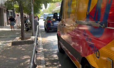 En estado grave un hombre tras sufrir un golpe de calor mientras caminaba por la calle en Puente de Vallecas