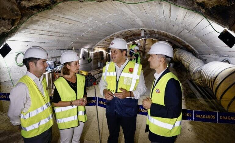 La Comunidad de Madrid construye un nuevo acceso y diez ascensores en la estación de Metro de Avenida de América