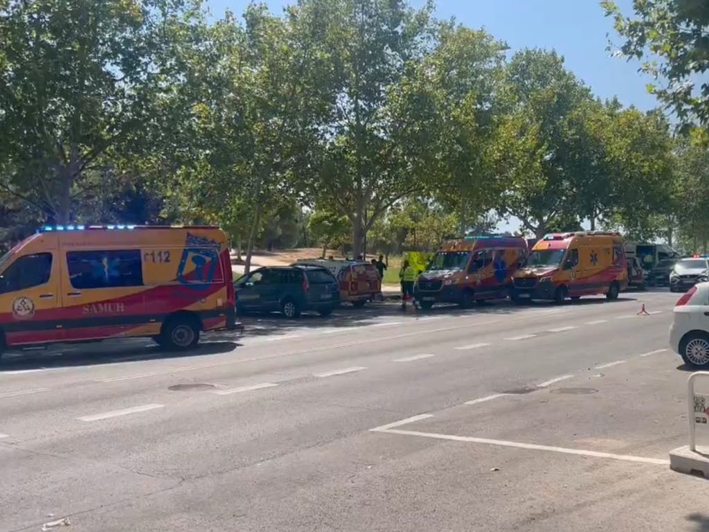 Muere un hombre de 44 años tras sufrir un golpe de calor en un parque en Madrid