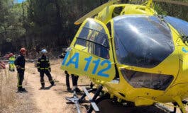 Tres heridos, uno de ellos grave, al chocar dos vehículos en la M-501