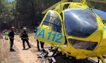 Tres heridos, uno de ellos grave, al chocar dos vehículos en la M-501