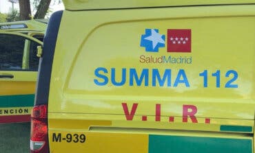 En estado grave un trabajador de 61 años tras caer de un andamio y entrar en parada en Guadarrama