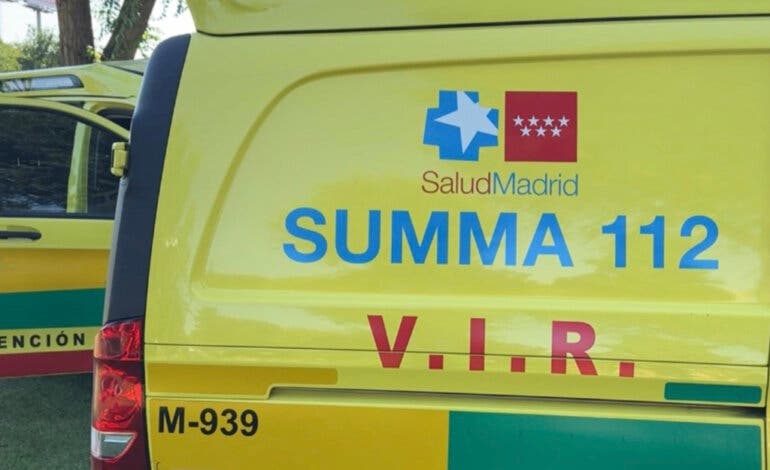 En estado grave un trabajador de 61 años tras caer de un andamio y entrar en parada en Guadarrama