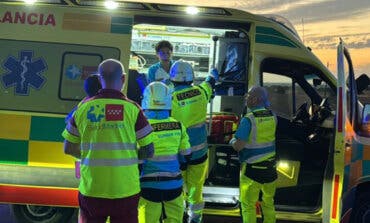 Herido grave un bebé de 14 días en un choque frontal entre dos vehículos en la M-600