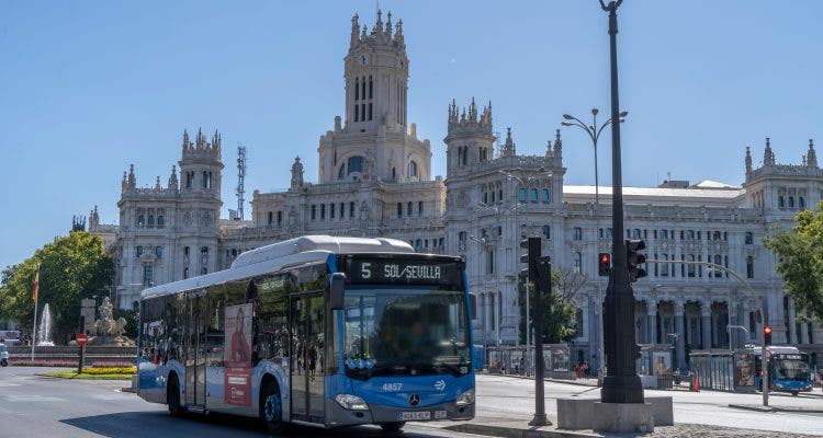 Los autobuses de la EMT de Madrid serán gratuitos los días 2, 9 y 10 de septiembre