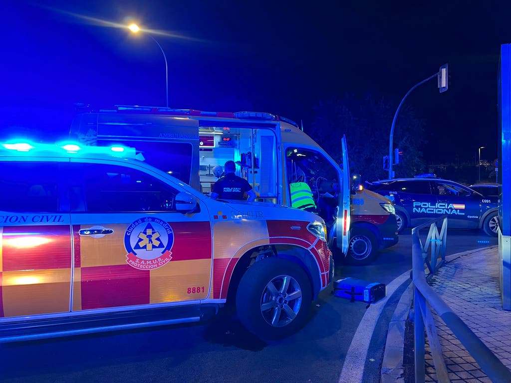 Siete detenidos y un joven apuñalado en el pecho tras una reyerta entre usuarios de un albergue en Vicálvaro