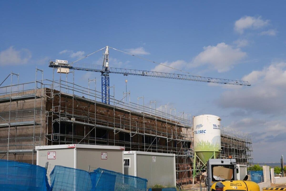 Ejecutado ya el 50 % de la construcción del nuevo IES de Arganda del Rey