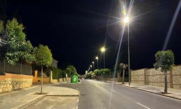 Cabanillas renueva el alumbrado público en casi un centenar de calles, parques y pistas deportivas