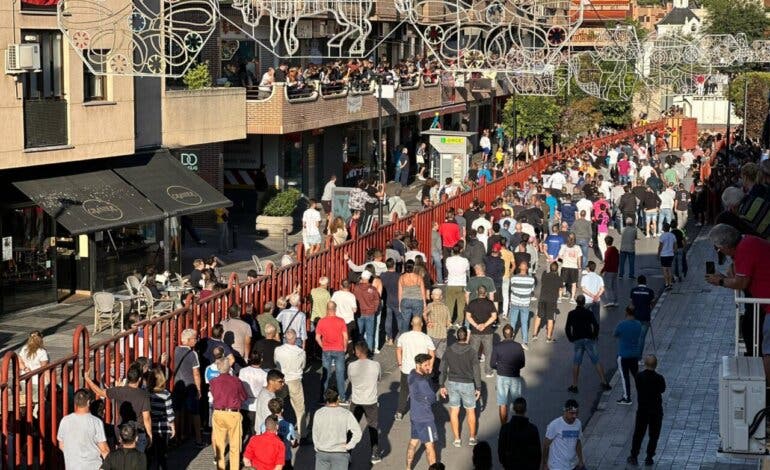 Tres heridos en el tercer encierro de las Fiestas de Arganda