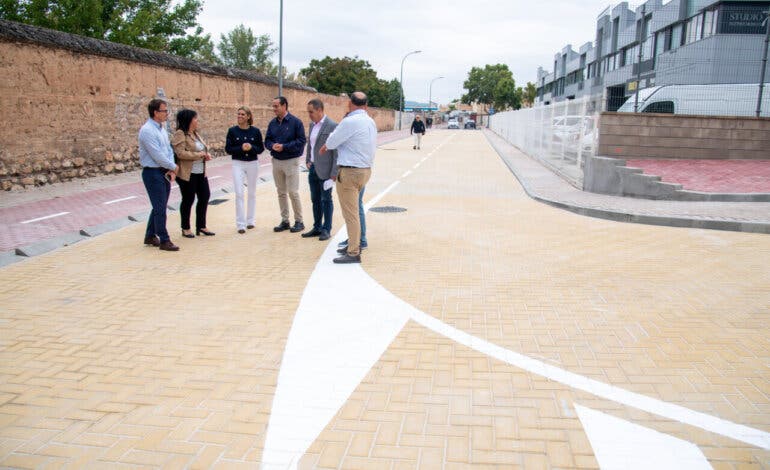 Alcalá de Henares finaliza las obras del tramo del Camino de los Afligidos con la calle Jadraque 