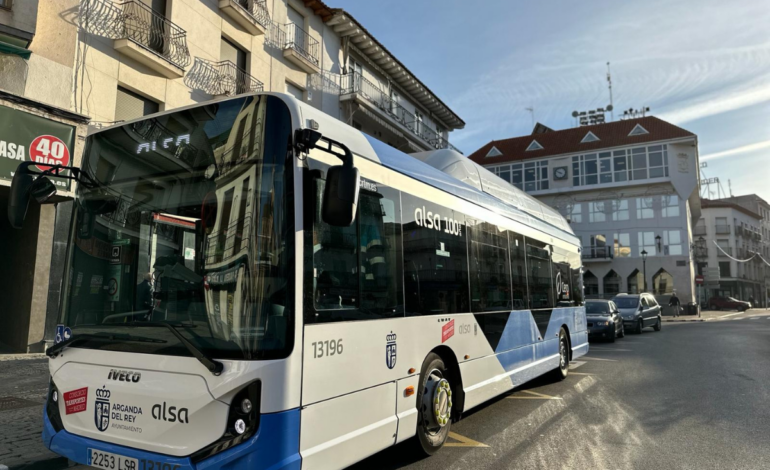 Arganda estrena un servicio especial de autobuses nocturnos durante sus Fiestas Patronales