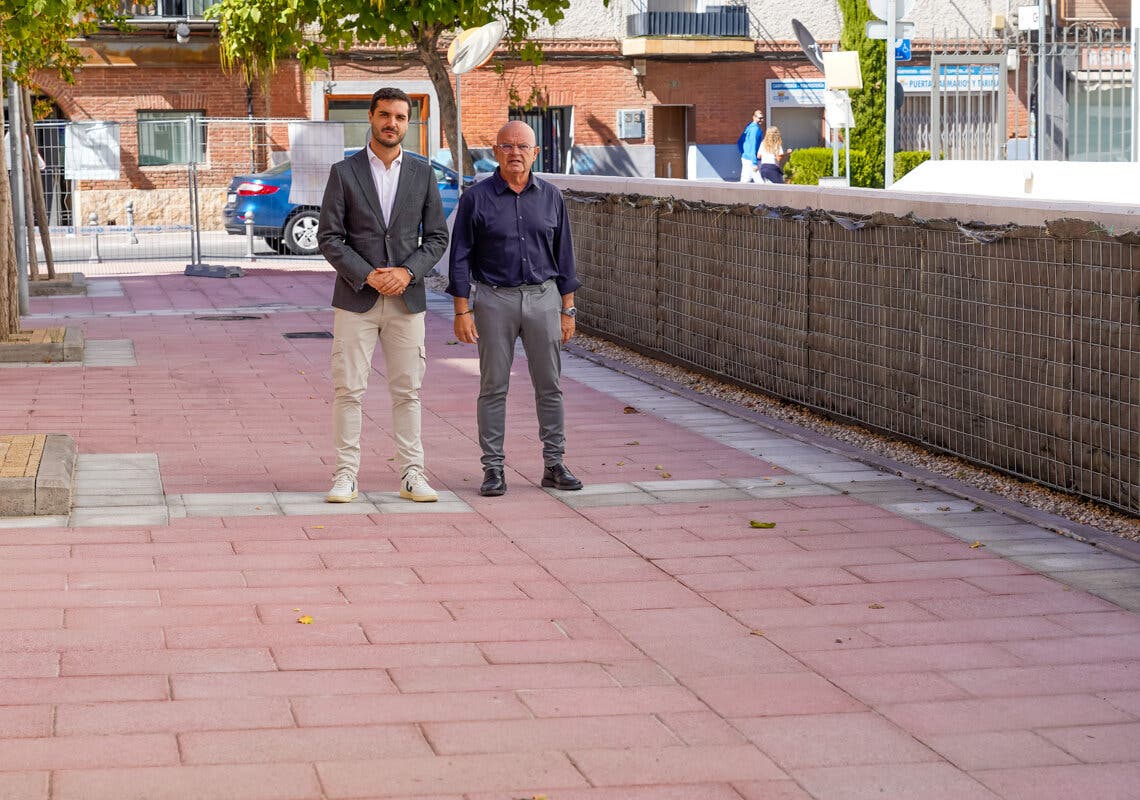 Torrejón renueva las aceras y calzadas de cuatro importantes calles de la ciudad  