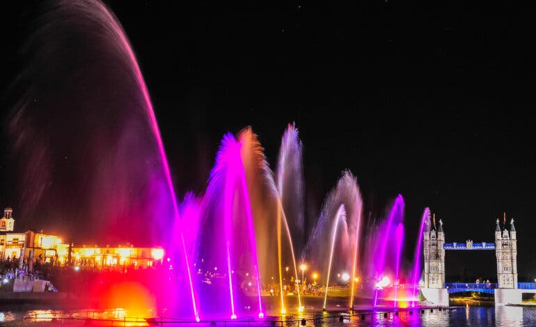 Último fin de semana para disfrutar del Espectáculo Fuente del Parque Europa de Torrejón 