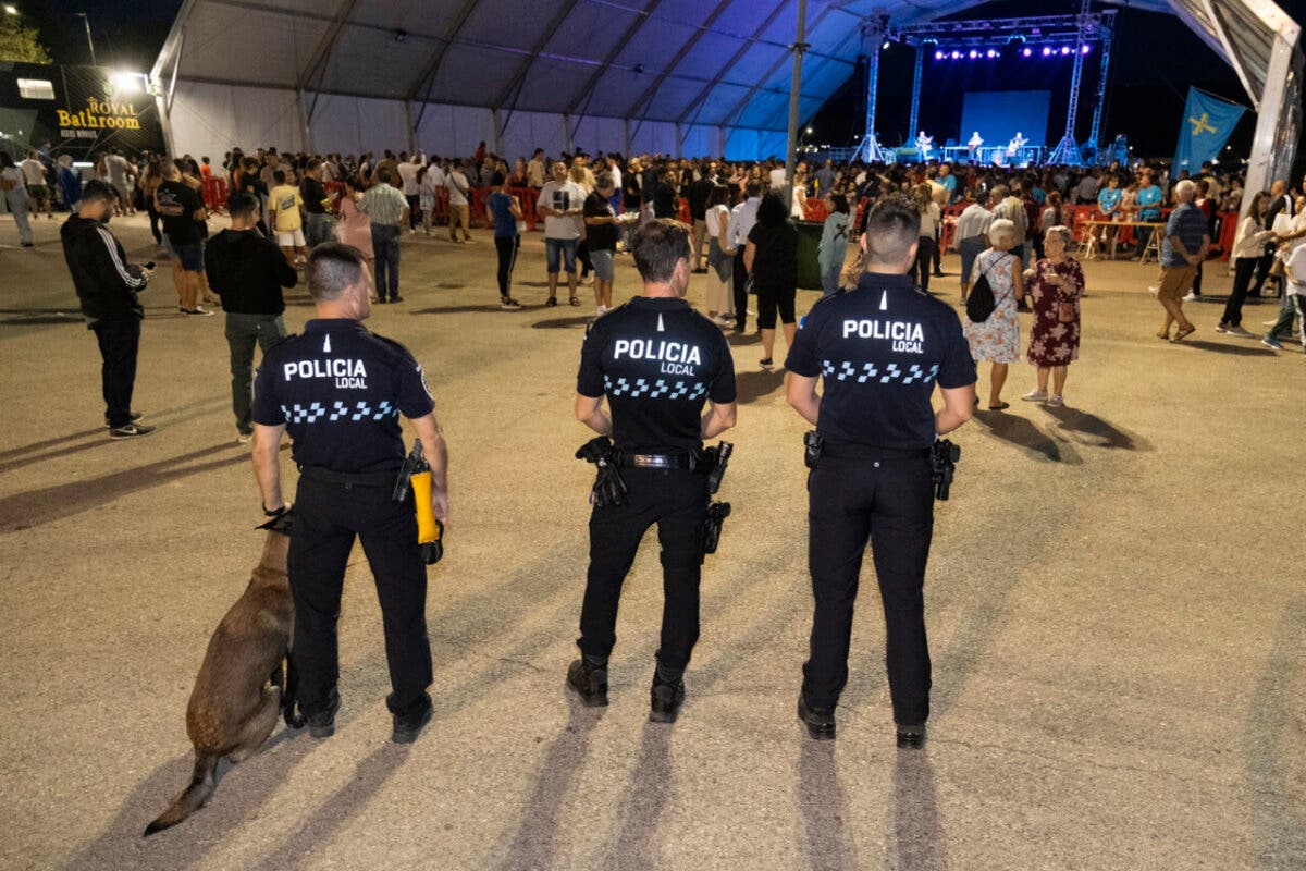 Amplio despliegue policial en las Fiesta de Azuqueca con drones, perros y una Ruta Segura de autobús 