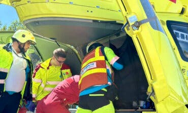 Grave accidente en Torrejón: en estado crítico un anciano que conducía un buggy por la A-2