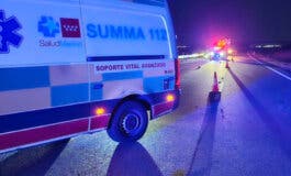 Muere un motorista en un accidente en la R-4, en Torrejón de Velasco 