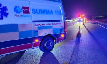 Muere un motorista en un accidente en la R-4, en Torrejón de Velasco 