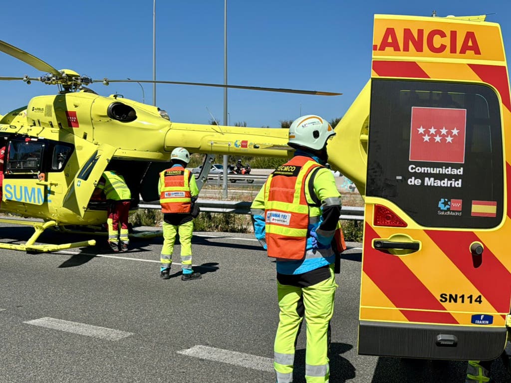 Muere el hombre que sufrió un accidente con un buggy en la A-2, en Torrejón