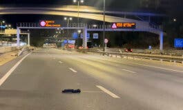 Muere un hombre atropellado en la M-30 cuando huía de la Policía 