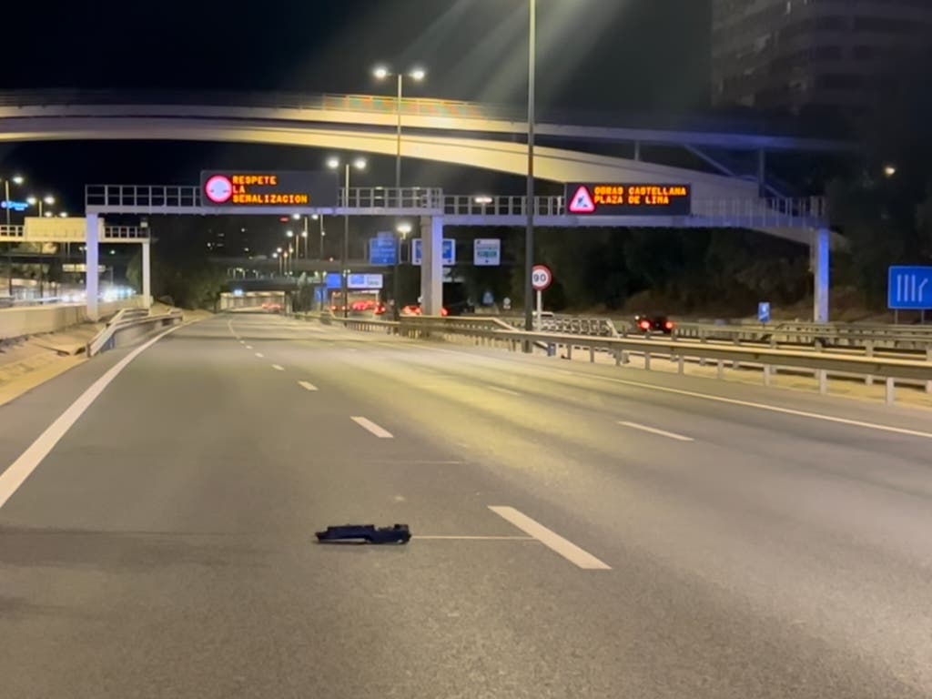 Muere un hombre atropellado en la M-30 cuando huía de la Policía 