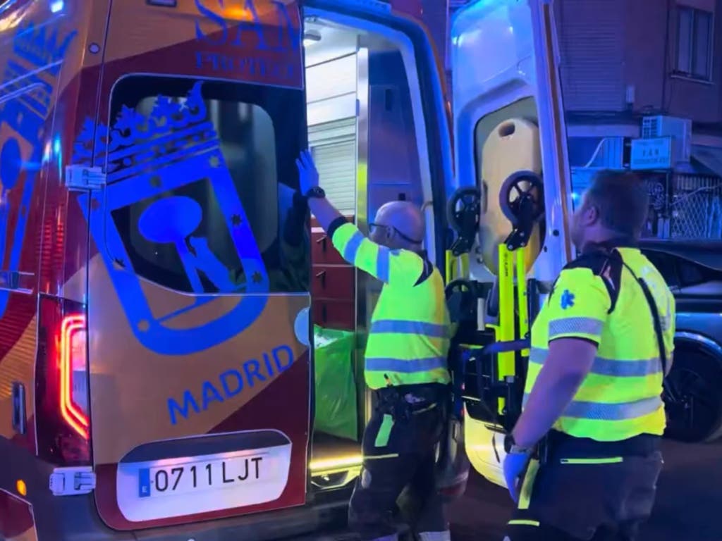 Cuatro heridos graves, tres por arma de fuego, tras una reyerta entre bandas en Madrid 