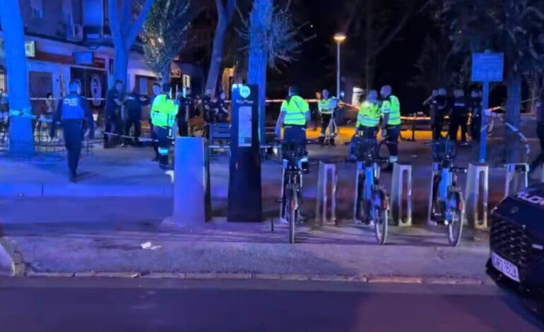 Dos detenidos por el tiroteo que dejó cinco heridos graves anoche en Carabanchel 