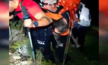 Rescatan a una pareja que se había perdido en Rascafría buscando a su perro