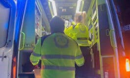 Herida una joven de 20 años con múltiples traumatismos tras ser atropellada por una moto en Madrid