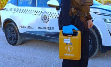 La Policía de Arganda salva la vida a un joven de 20 años en parada cardiorrespiratoria