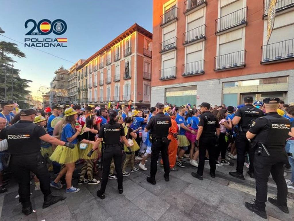 Tres detenidos en las Fiestas de Guadalajara por el hurto de móviles valorados en mil euros 