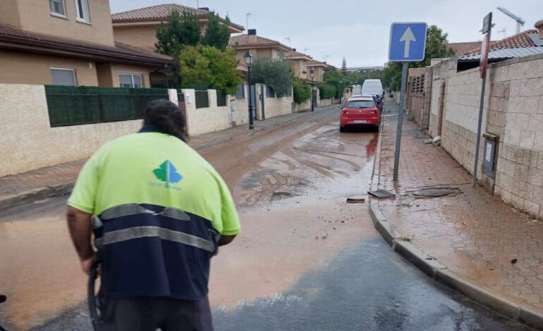 El Ayuntamiento de Cabanillas solicita a los vecinos que informen de los daños sufridos en sus viviendas tras las últimas trombas de agua
