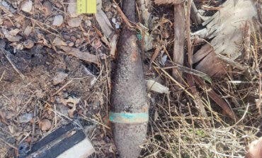 Detonan en Guadalajara una granada de la Guerra Civil hallada entre los escombros de una casa
