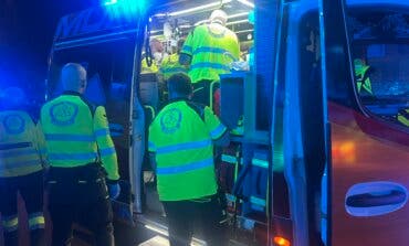 Herido grave un conductor de patinete tras ser embestido por un taxi en Madrid 