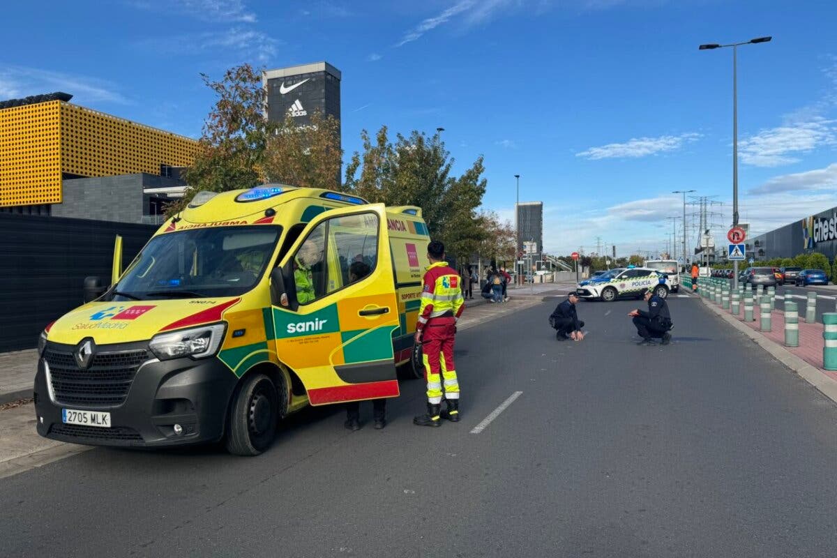 Muy grave una joven de 20 años tras ser atropellada en una calle de San Sebastián de los Reyes 