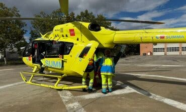 Herido grave un trabajador en Arganda tras precipitarse desde unos tres metros de altura