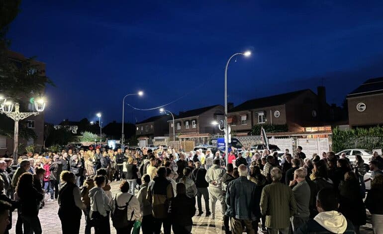 Sentido homenaje al hombre fallecido tras ser arrollado por el Tren de Arganda en el que trabajaba 