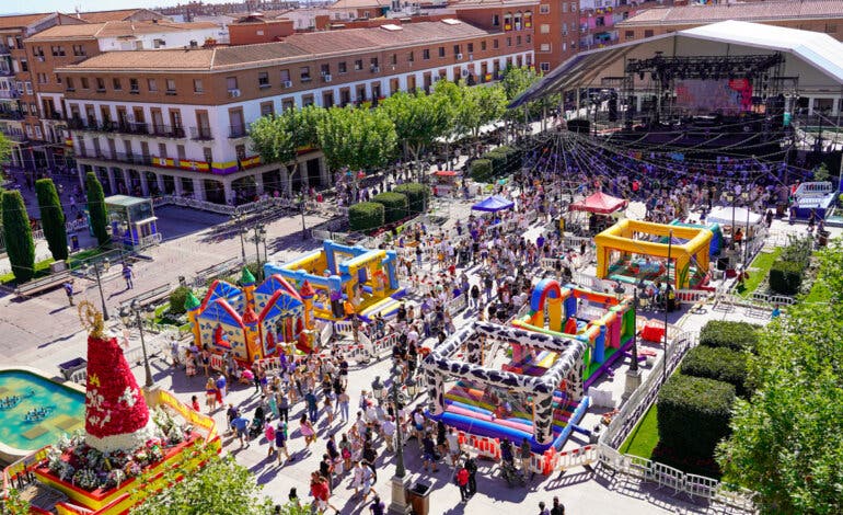 Conciertos gratuitos, gigantes, desfile aéreo… comienzan las Fiestas Patronales de Torrejón 2024