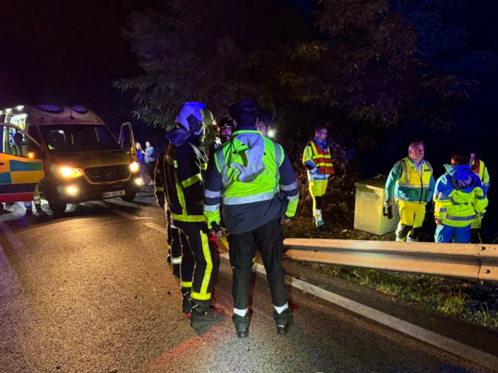 Muere un motorista de 50 años en un accidente en la M-505