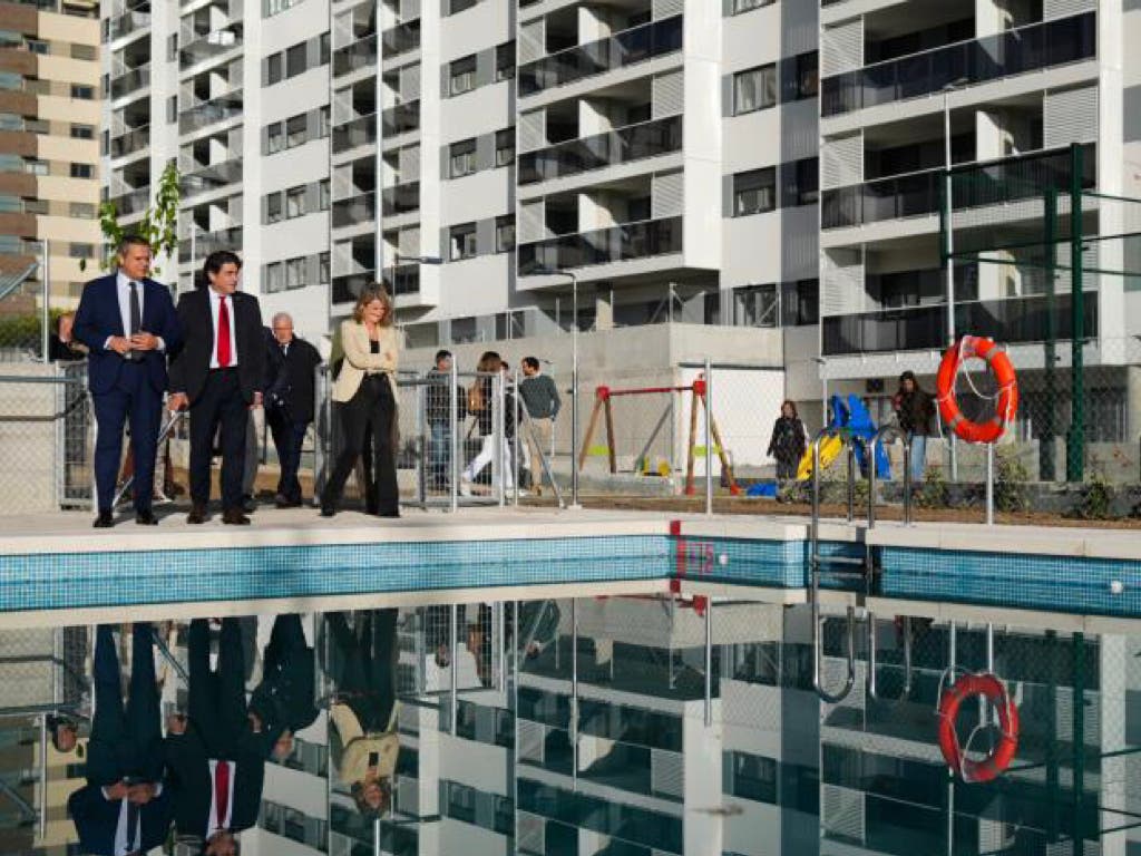 La Comunidad de Madrid finaliza en Valdebebas la construcción de 166 nuevas viviendas de alquiler asequible