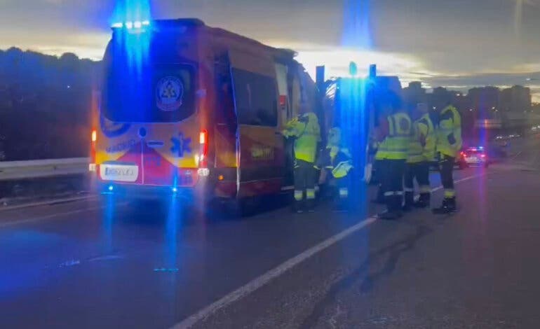 Herido grave un hombre tras ser atropellado por un coche en Madrid