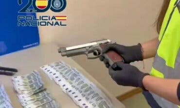 Dos detenidos en la Cañada Real tras robar a punta de pistola un estanco en San Blas