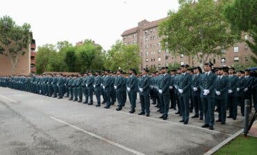 Un total de 532 guardias civiles en prácticas se incorporan a sus nuevos puestos en la Comunidad de Madrid