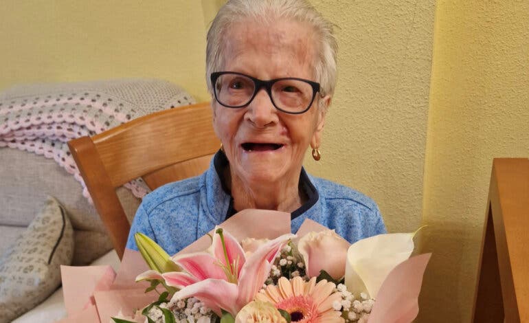 La vecina más longeva de Arganda del Rey cumple 104 años