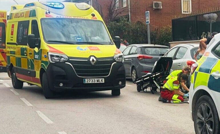 Herido un joven tras sufrir un accidente con un patinete eléctrico en Arganda 